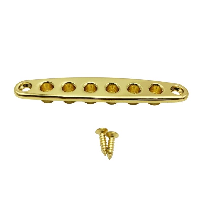 Guitar Bridge Ferrules Corrosion Resistant Improved String Tension Control Seamless Playabilitys Universal Compatibilitys