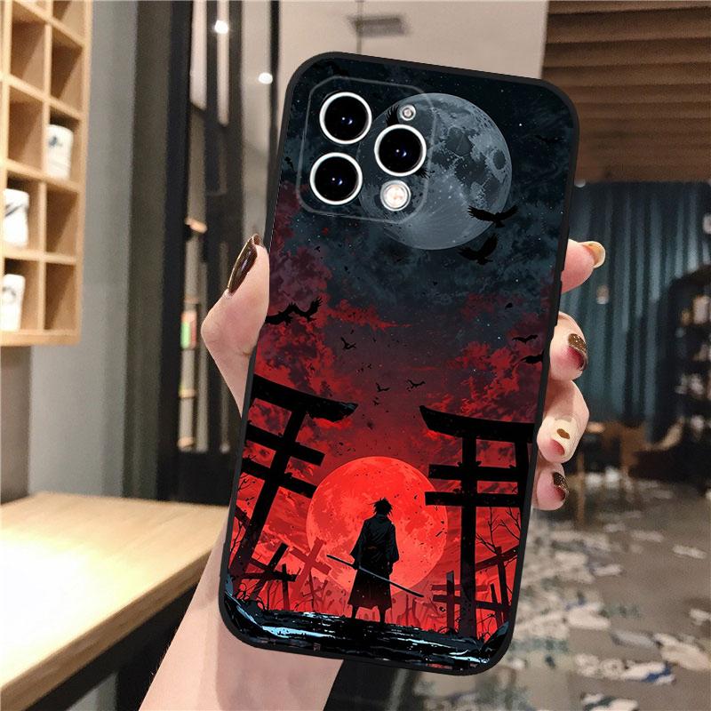 

Phone Case For iphone 17 Pro Max 17 Pro Air 16 15 14 13 Pro Max 15 16 Pro 15Plus Japanese samurai sword Anime iPhone 17ProMax