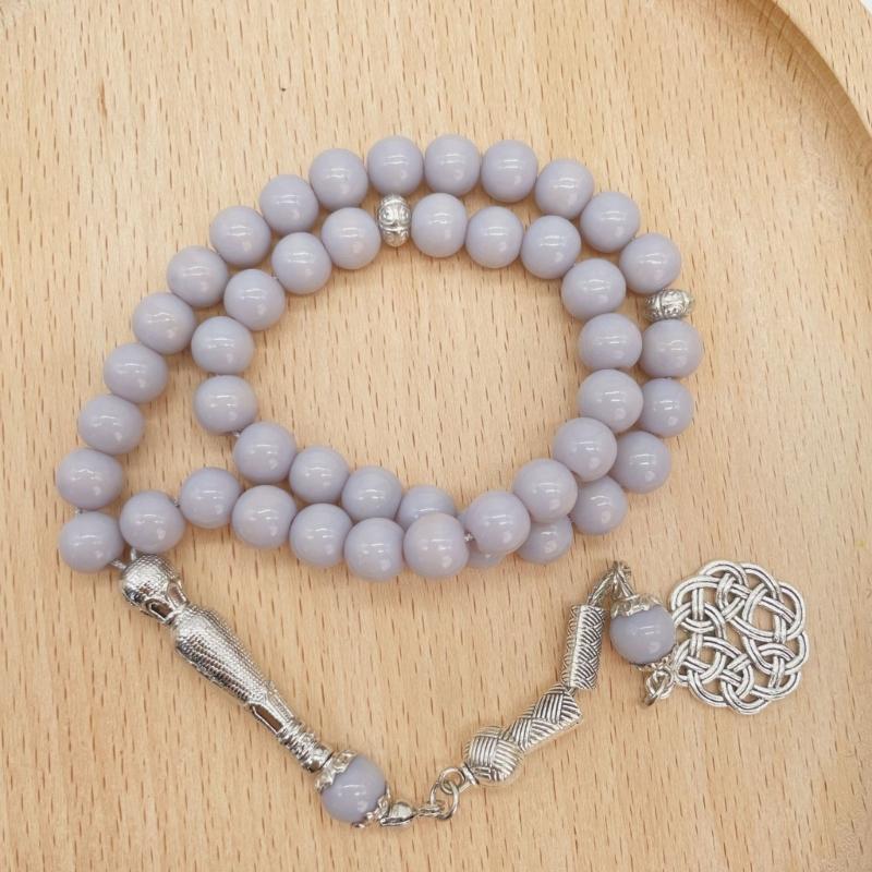 Prayer Rosary Bracelet Islamic Prayer Beads Handchain with Tassels for Muslims