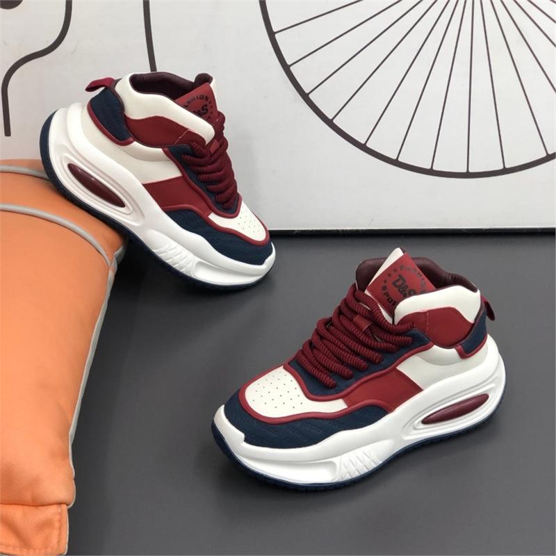 

Winter new round head strap thick sole breathable comfortable casual shoes trendy cds 38