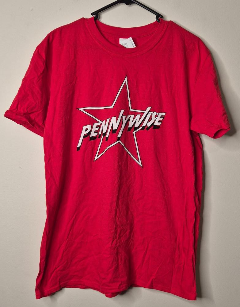 Pennywise Never Spoils TShirt Tee Size L American Punk Rock Band Music Unisex T-Shirt S