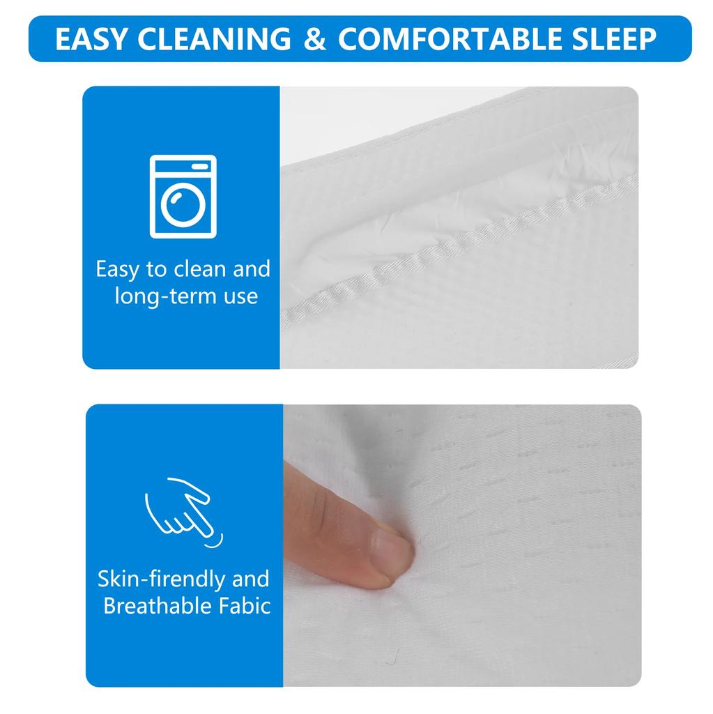 Bed Mattress Connector Adjustable Bed Bridge Twin to King Converter Kit Skin-Friendly Stable Bed Converter with Strap for Family