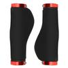 GUB608 Mountain Bike Handlebar Bicycle Grips Holding Bar AntiSlip Cover with Lock(Red Ring )