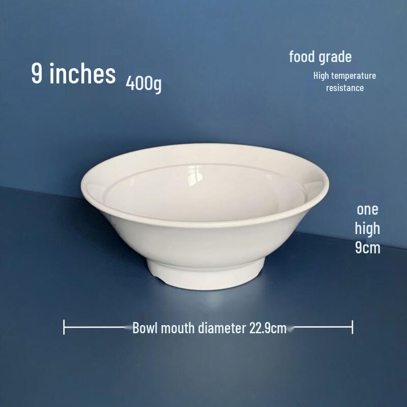 Commercial Thickened Melamine Ramen Noodle Bowl
