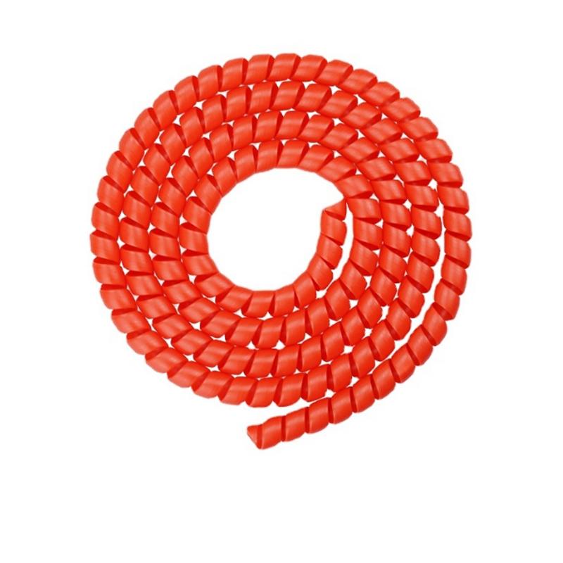 

Трубка для управления кабелем электросамоката, трубка для модификации жгута проводов велосипеда, аксессуары для намоточной трубки красный