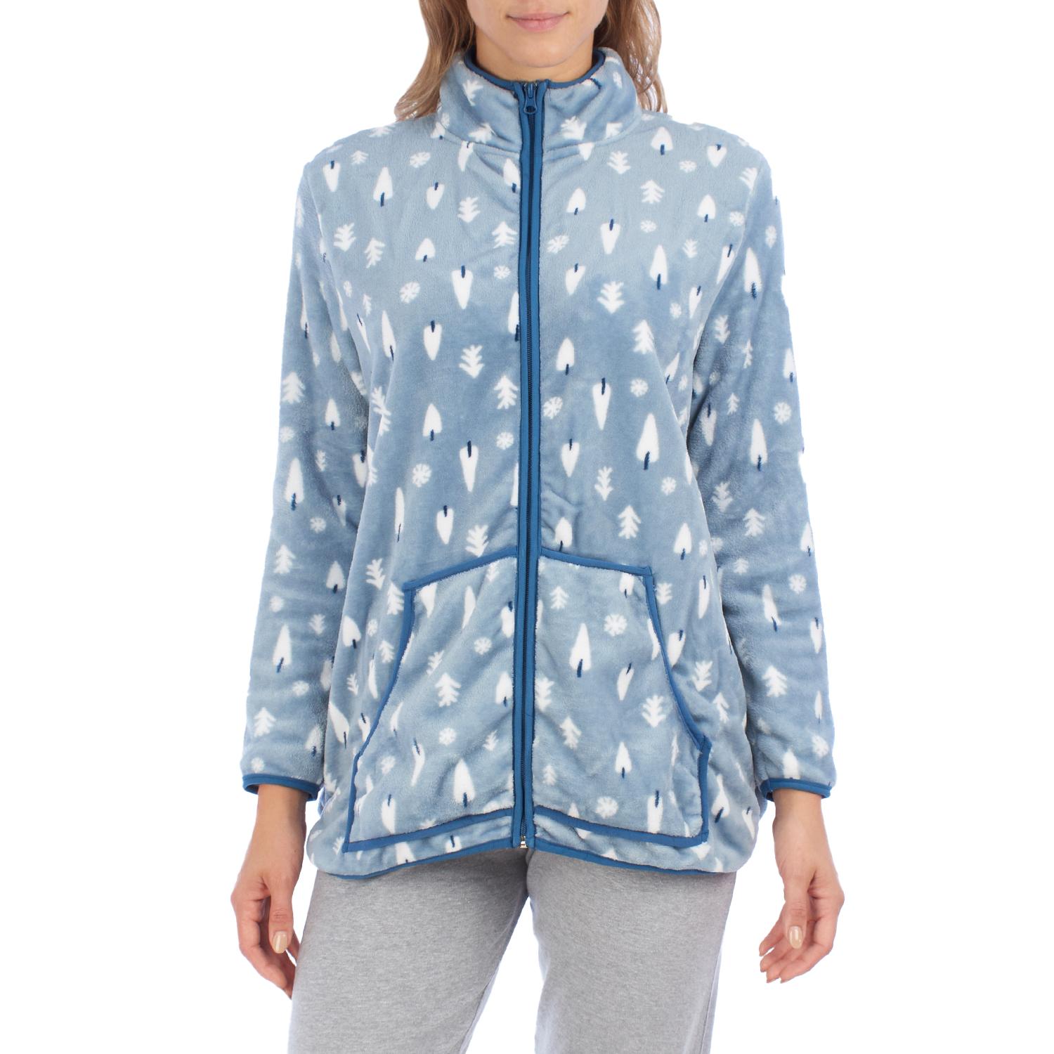 

Зимняя пижамная куртка 42155 Женский M синий