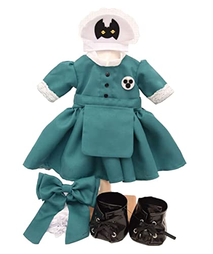 Teddy Bear Mail Order Alice Stella Lou Outfit Costume Haunted Mansion (No Body) for Small Size (Stella Lou)
