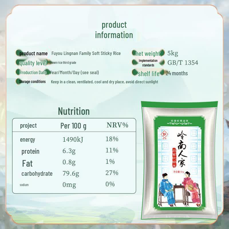 Lingnan Premium Long Grain Silk Rice