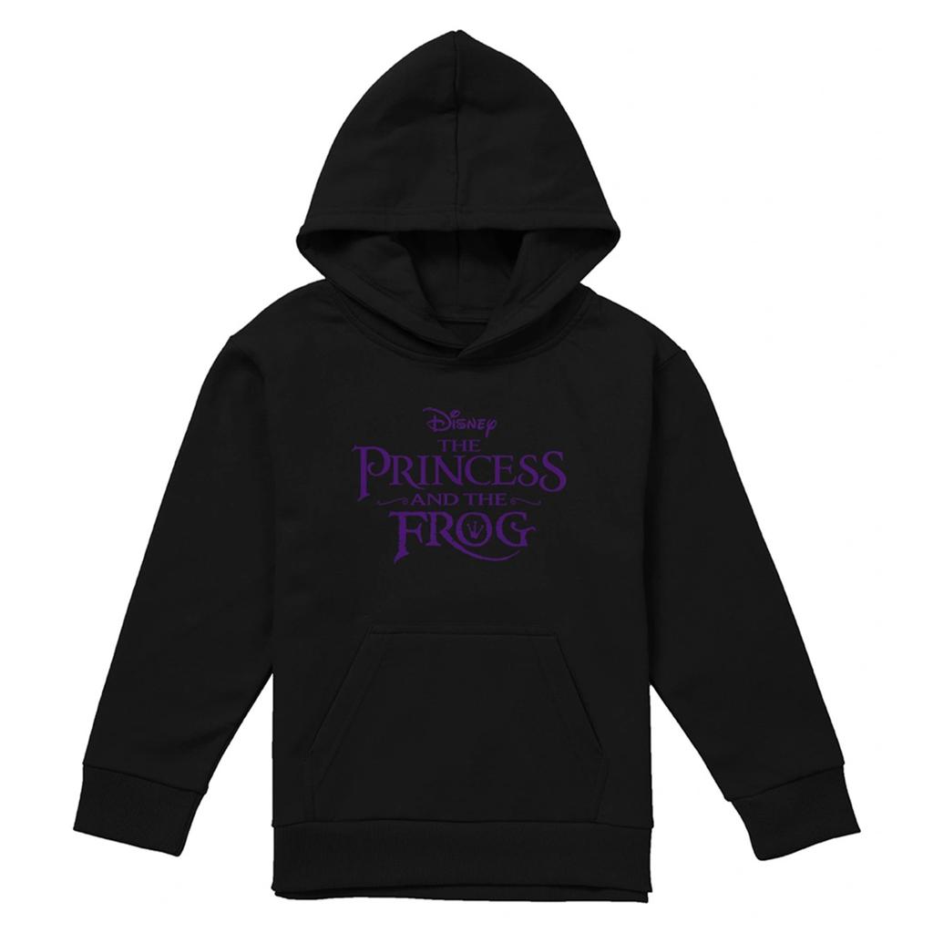 The Princess and the Frog Childrens/Kids Logo Hoodie
