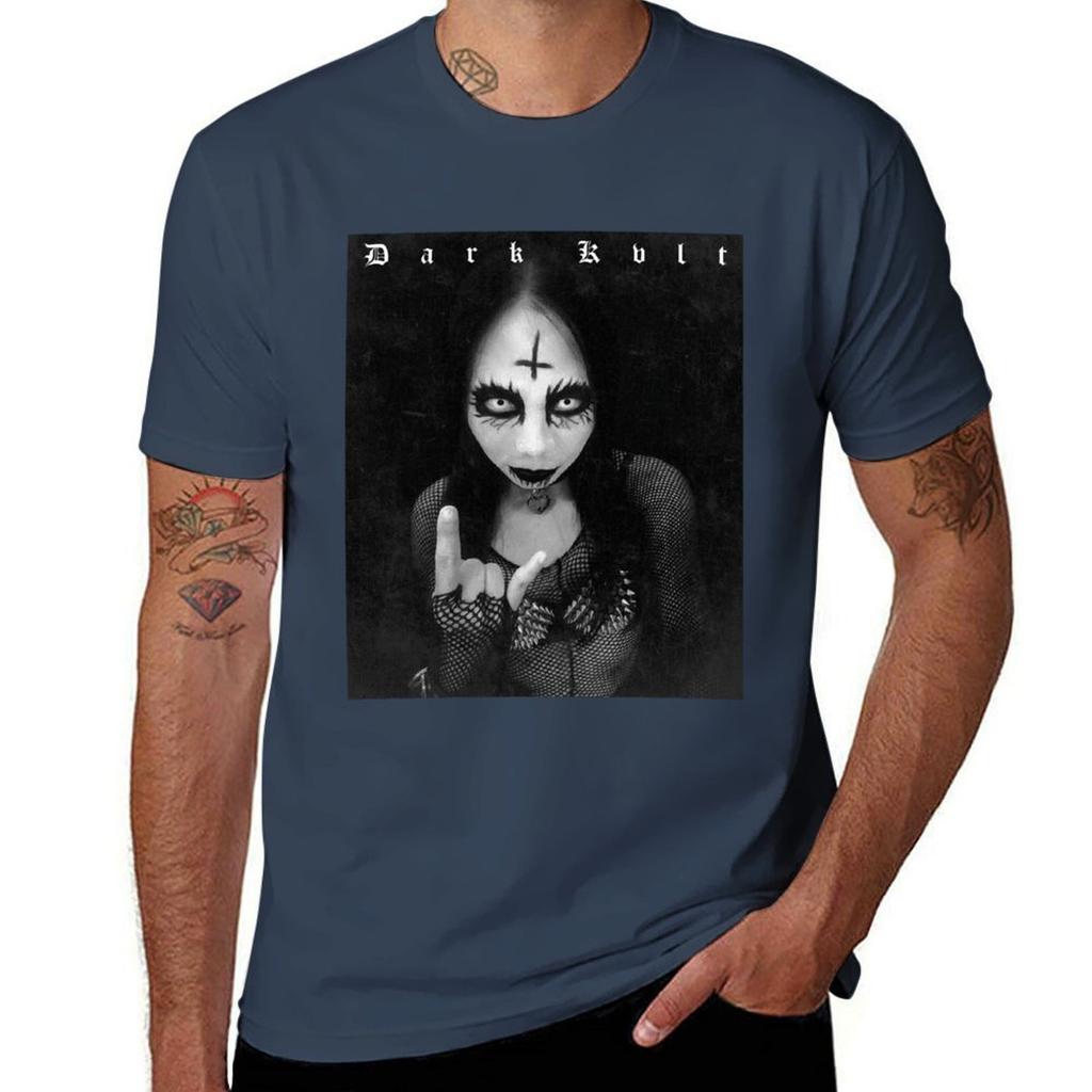 Black Metal Girl T-shirt T Shirt Man Luxury T Shirt Personalised Graphic T Shirts For Man T-shirt