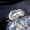 New Y2k Fashion Creative Men Women Melted Twisted Watches Luxury Streetstyle Irregular Shape Dial Unique Design Quartz Watch