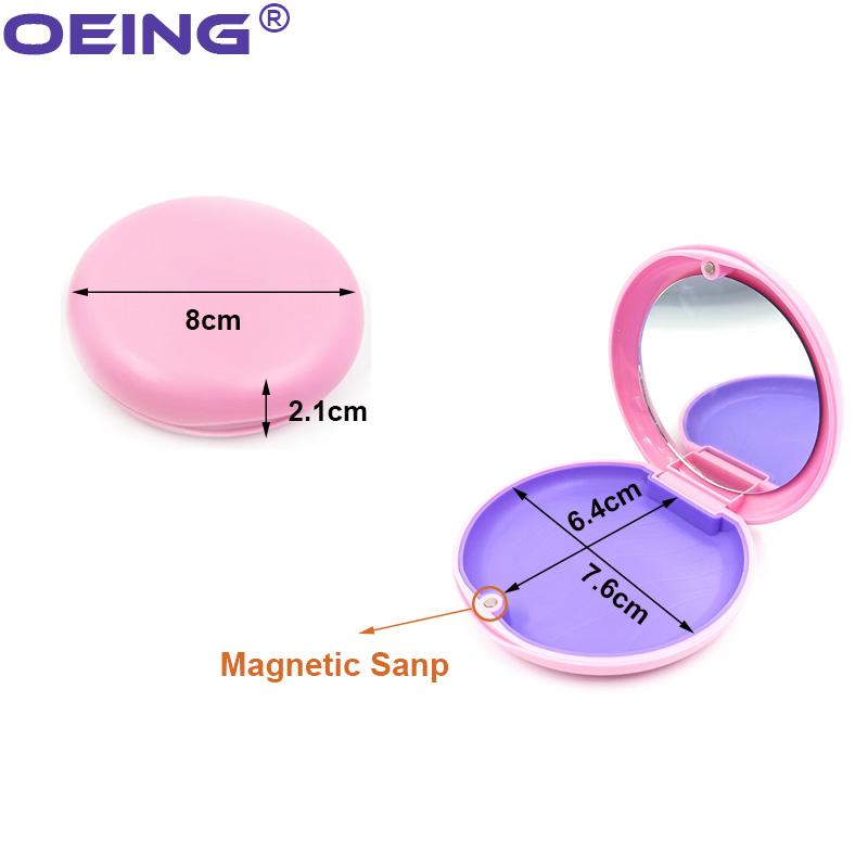1Pc Orthodontic Case Dental Invisible Braces Retainer Box Mouth Guard Denture Storage Aligner Case Oral Hygiene Braces Organizer