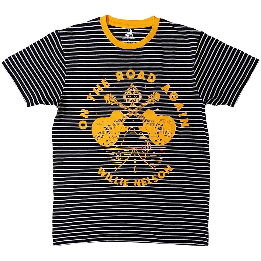 Willie Nelson On The Road Again Official T-Shirt Men Unisex S