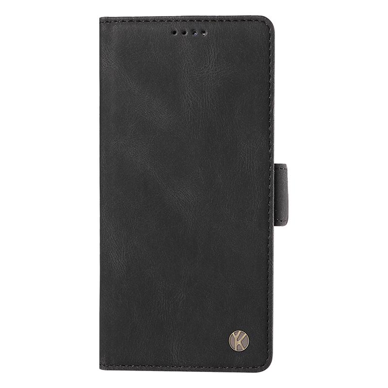 YIKATU YK-005 For Samsung Galaxy A35 5G Phone Cover Skin-touch PU Leather Stand Case