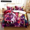3D Anime Chained Soldier Bedding Set Single Twin Full Queen King Size Bed Set Adult Boys Bedroom Duvet Cover Sets Home Textiles