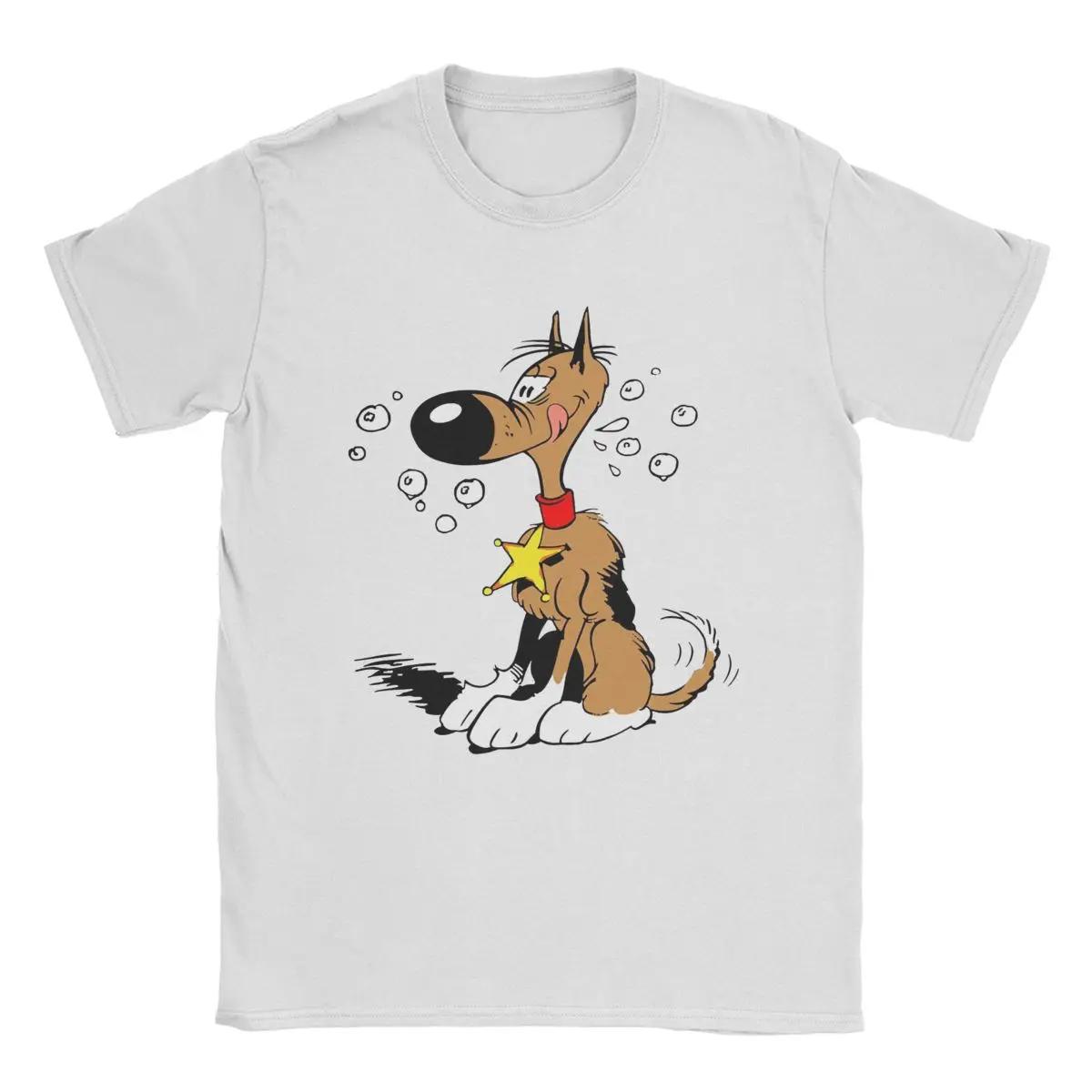 

Rataplan Lucky Luke T Shirt for Men 100% Cotton Vintage T-Shirt Crewneck Tees Short Sleeve Tops 6XL M