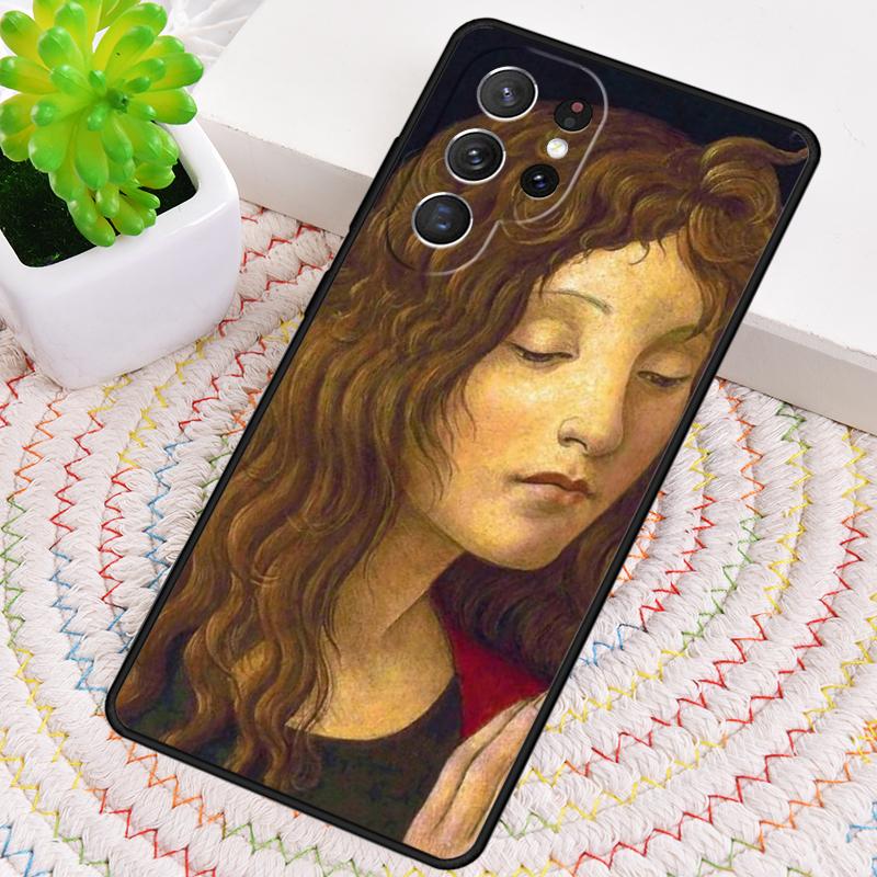 Birth of Venus Botticelli Classic Art Phone Case for Samsung Galaxy Note 10 Pro S26 Ultra S23 S24 FE S25 S21 S22 PLUS Cover