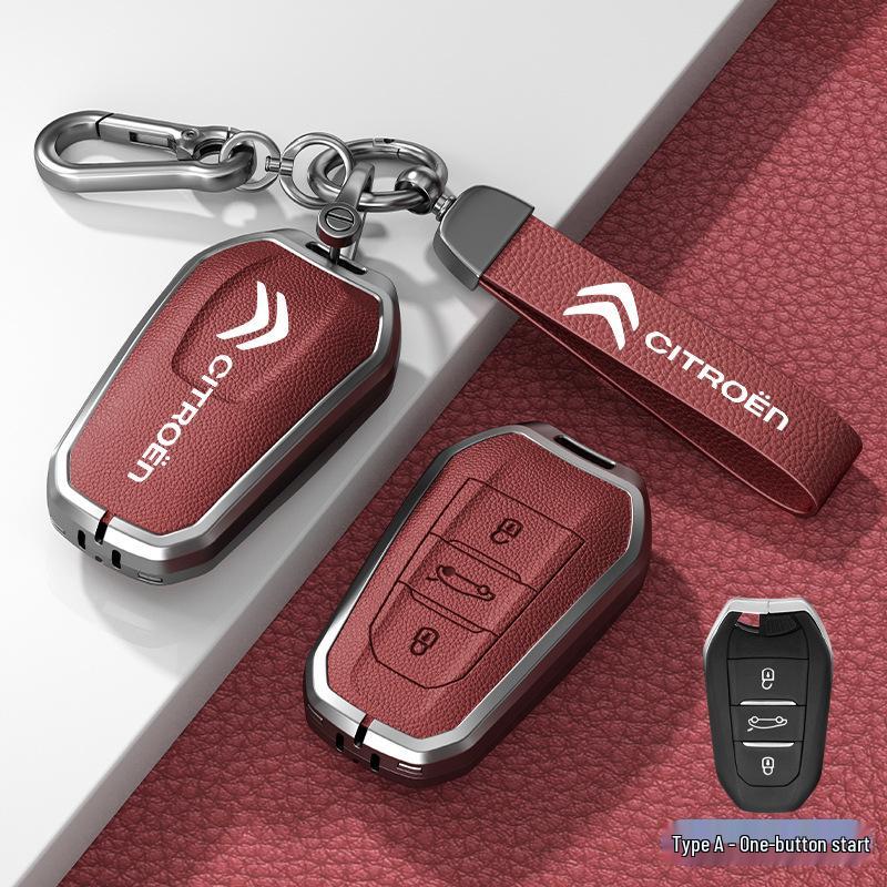 Car Key Cover & Buckle for Citroen C3XR, C4L, Tianyi, C5, C4 Sega, Elysee, C6 Models