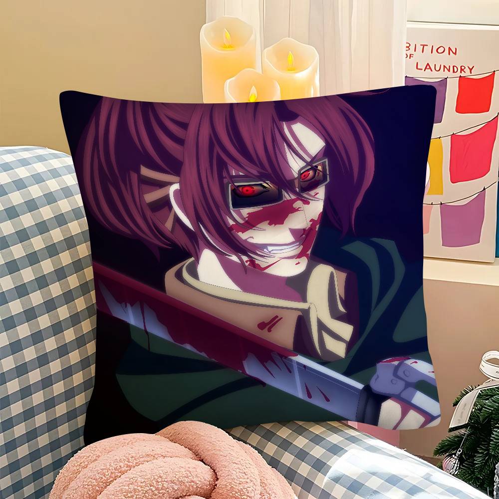 A-Attack On Titan H-Hange Zoe Anime Pillow Case Fashion Square Pillowcase Bedroom Sofa Room Ins Decoration Leisure Cushion Cover