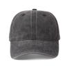Gewaschene, verwaschene Baseballkappe aus Denim mit auffälligen Nähten, Sechs-Bahnen-Design, Schirmmützen-Stil zur DIY-Individualisierung – Perfekt für Sommer und Herbst.