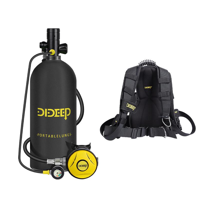 DIDEEP 3L X6000 Diving Snorkeling Regulator with Oxygen Cylinder