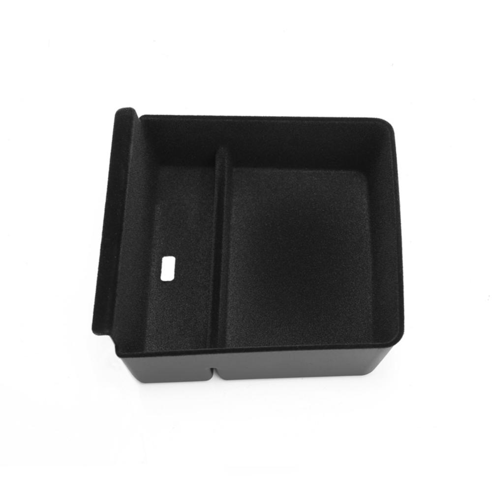 Flocking Center Console Organizer Tray For Tesla Model S Model X Plaid/Long Range 2021-2023 Armrest Center Console Storage Box