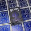 Karty Do Gry Bicycle Metalluxe Blue 1 Talia W Drewnianym Pudełku