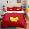 Yellow Iron Man Helmet. Bedding Sets Duvet Cover Sets Duvet Covers Pillowcases(1 * Duvet Cover 2 * Pillowcases, Without Duvet Insert)
