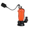 1500W Tauchschmutzwasserpumpe, 21000 L/H, Gusseisen Tauchschacht-Abwasserpumpe mit Automatik-Schwimmerschalter, 18m Max. Förderhöhe, Abpumpen von schmutzigem und klarem Wasser,