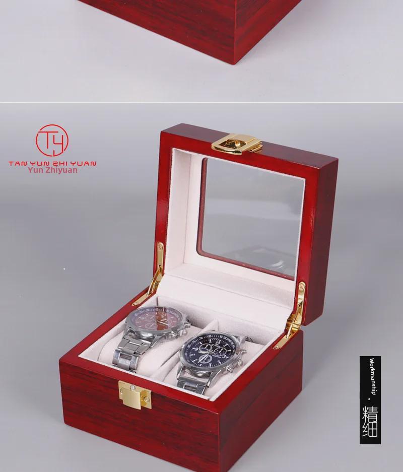 Tan Yun Zhiyuan Einbrennlack Uhren-Ausstellungs- & Aufbewahrungsbox
