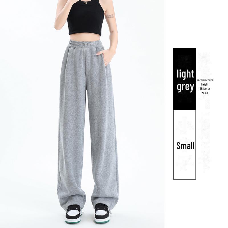 

Женские свободные синие спортивные брюки в американском стиле - Коллекция Весна и Осень XXL