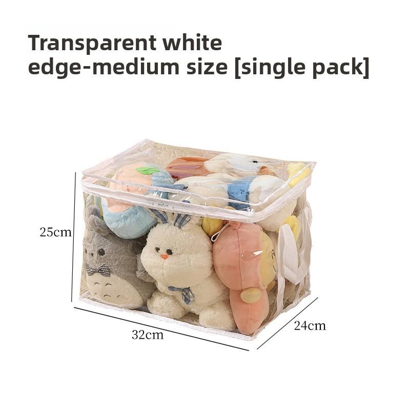 Modern Cubic Pvc Toy Storage Bag With Foldable Waterproof Design For Bedroom And Living Room Organization