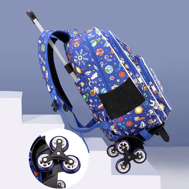 Primary School Students Children's Trolley Backpack for Grades 3 To 6 ZRY8007