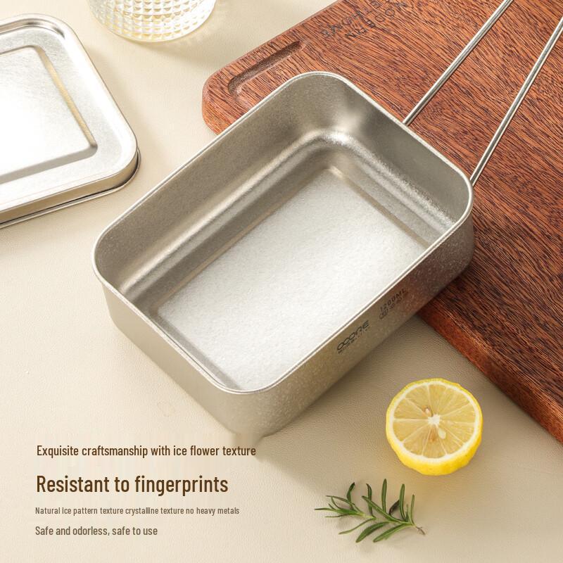 Pure Titanium Portable Lunch Box