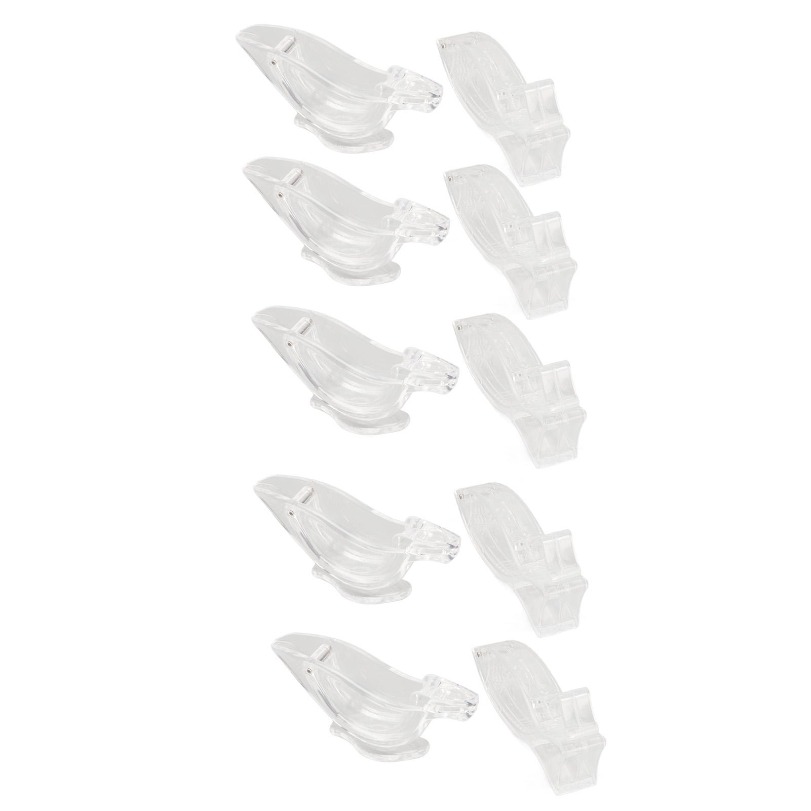 

10Pcs Manual Lemon Juicer Transparent Safe Acrylic Fish Bird Shaped Lemon Slice Squeezer for Home