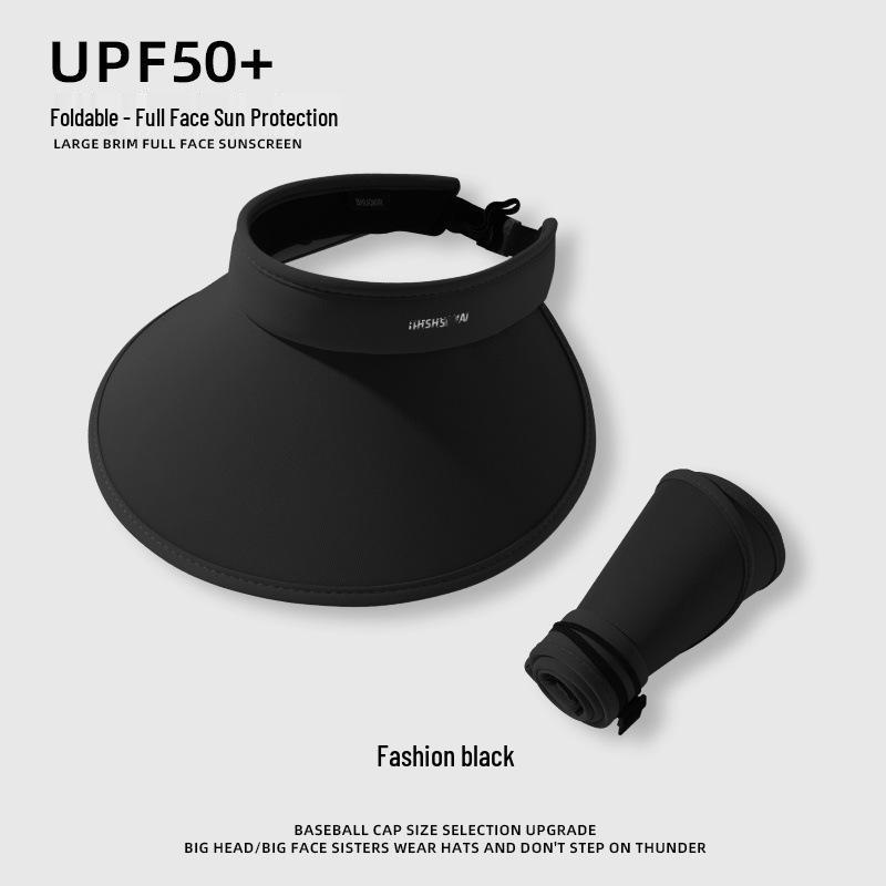 Damen 2026 Sommer Breiter Rand Faltbarer UV-Schutz Sonnenhut
