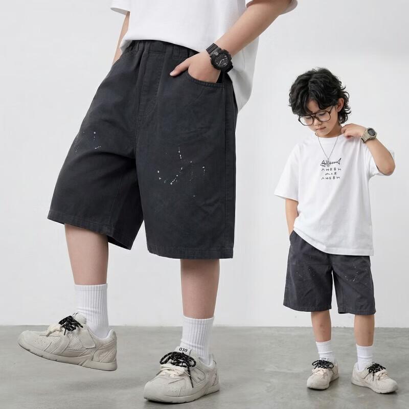 Boys  Summer Loose Cotton Casual Shorts 140
