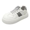 2025 spring new thick-soled German training little white shoes women's light and versatile sports and leisure height increase big head lightweight boa