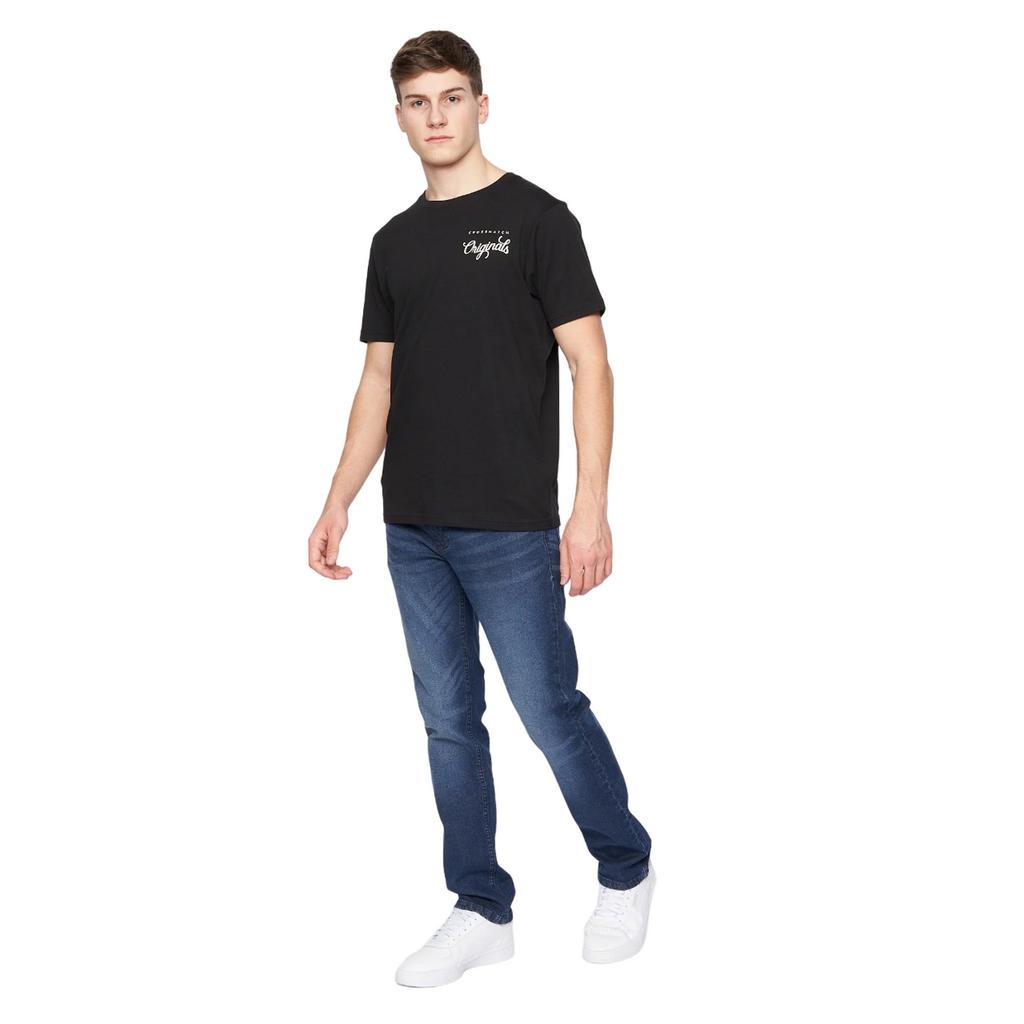 Crosshatch Mens Slim Stretch Jeans