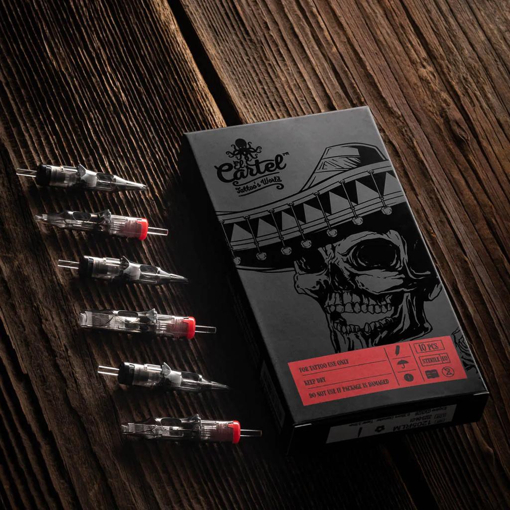 Cartridge Do Tatuażu El Cartel V2 - 0.35 15Rm Mediumtaper 10Szt.