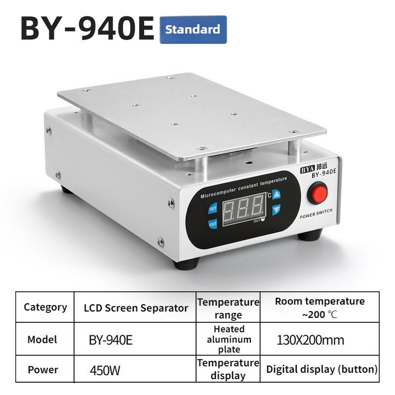 

Ремонт мобильных телефонов Сепаратор ЖК-экрана Интеллектуальная нагревательная платформа Машина для ремонта телефонов Платформа для нагрева удаления стекла Пластина BY940E