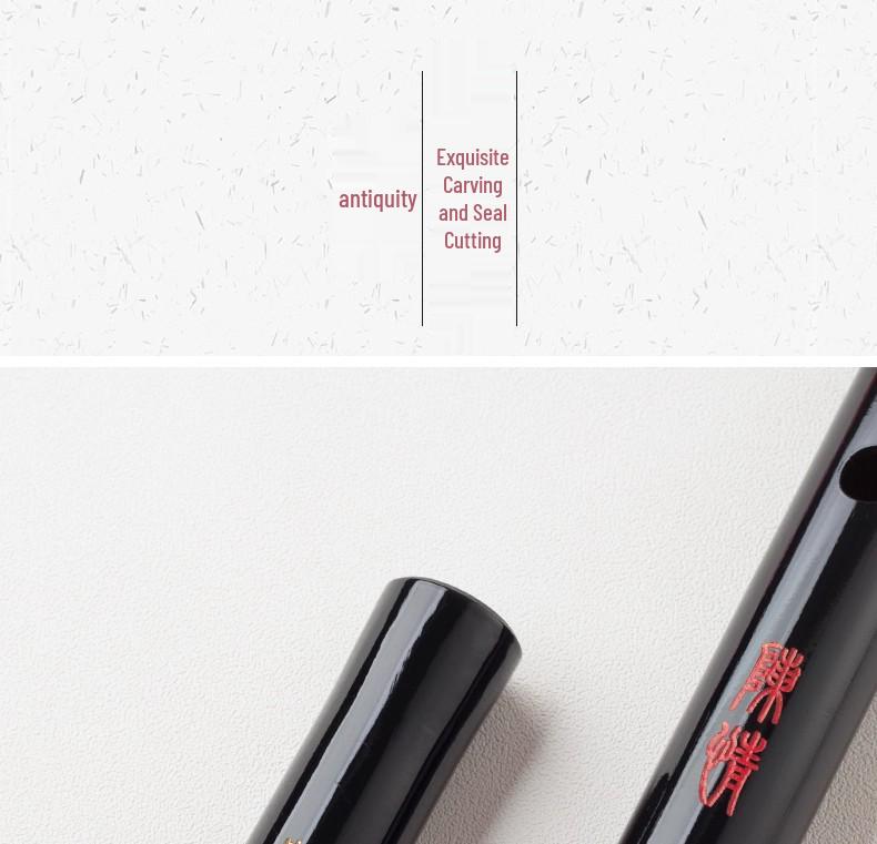 Querflöte aus Bambus, CDEFG-Tasten, Klassischer Stil für Schüler und Anfänger