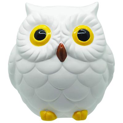 Sunart Cute Goods Lucky Owl Bank White SAN3412 17cm