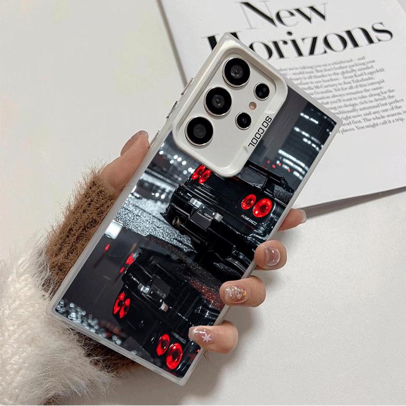 Japanese Sports Car G-GTRR Soft Phone Case for Samsung Galaxy S24 S25 FE S26 Edge S23 Ultra S22 Plus S21 + Shockproof Cover Back Samsung S23 Plus