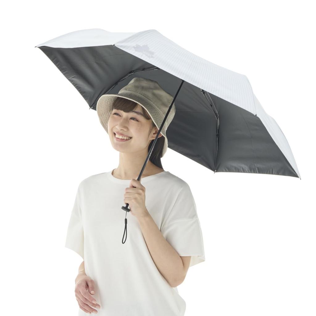 LOGOS Solar Block Parasol, Compact (For both sunny and rainy days) 81336745