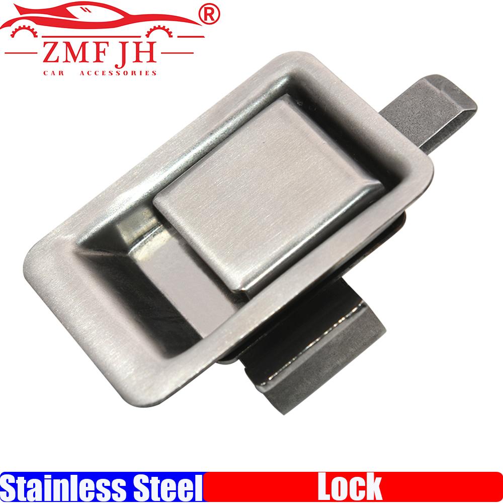 

304 Stainless Truck Trunk Cabinet Lock Pickup Yacht Boat Cupboard Accessories Bus Handle Locker Marine Accessories 1PCS