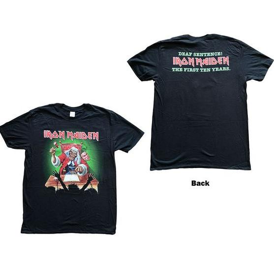 Iron Maiden Deaf Sentence Unisex T-Shirt Double Sided