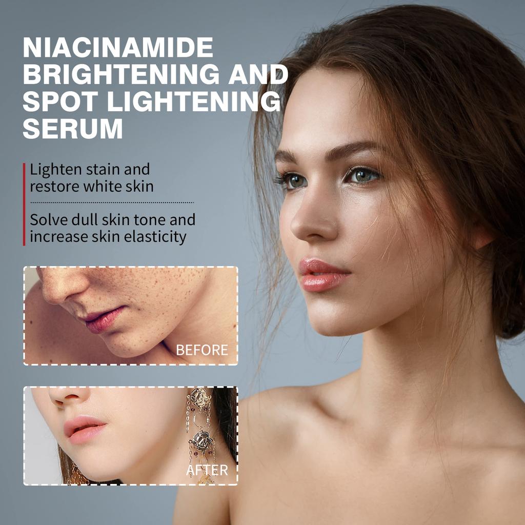 Niacinamide Brightening Blemish Fade Essence Whitening Skin Dark Spot Removal Hydrating Moisturizing Essence