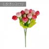Artificial Rose Small Bud Christmas Decorations Heads
