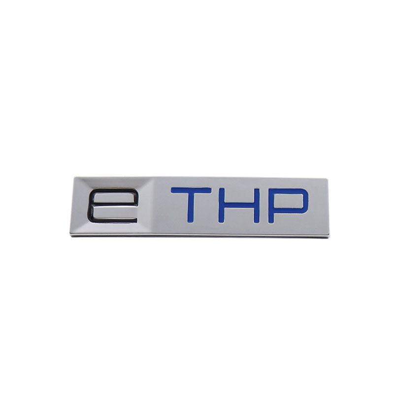 

Premium ETHP E THP for car Fender trunk Rear Bonnet Decal Emblem Badge Sticker chrome-blue